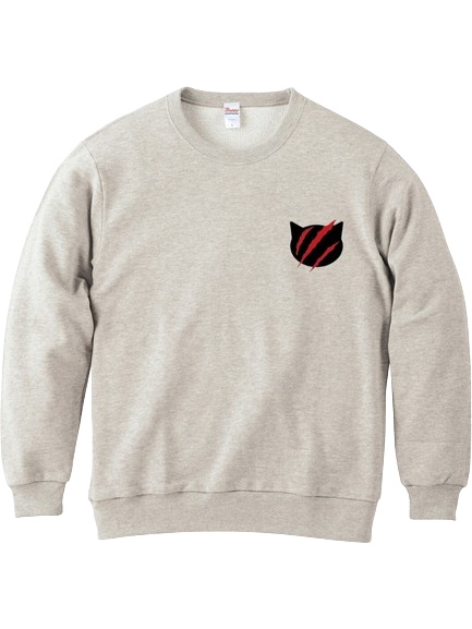 猫ロゴ_トレーナー