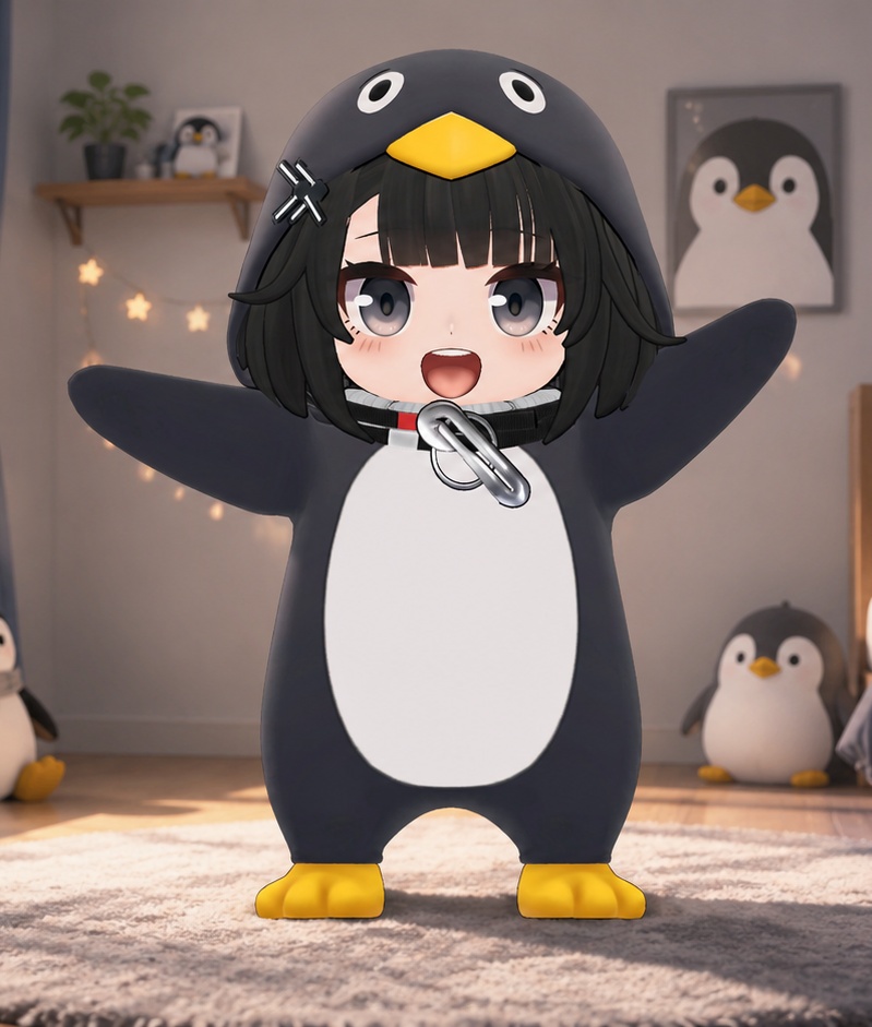 |3Dモデル|3D Model| GUGUGAGA / 咕呱嘎嘎 / ぐぐがが