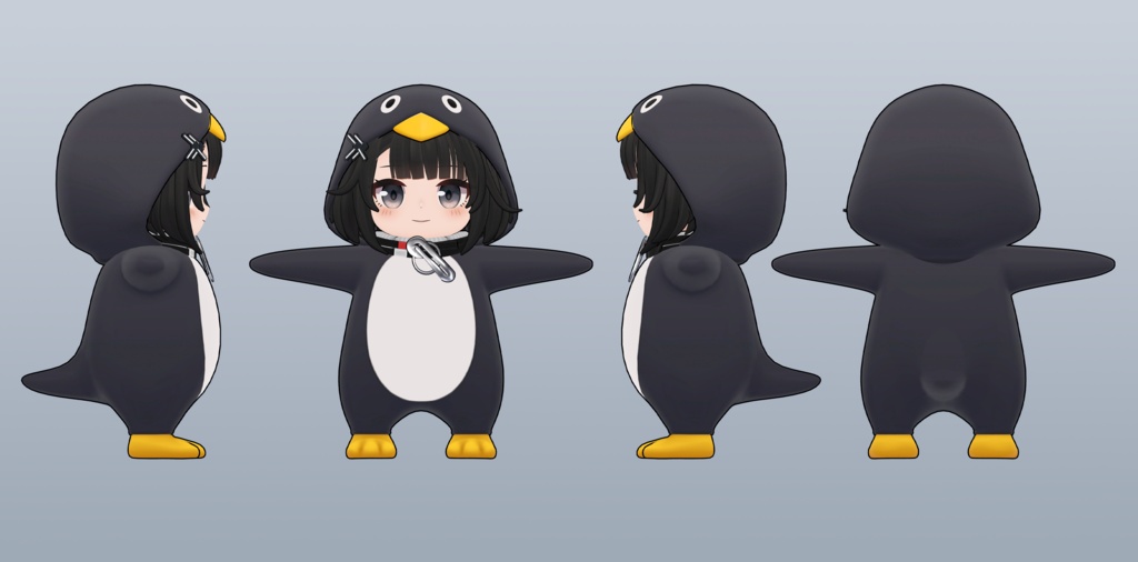 |3Dモデル|3D Model| GUGUGAGA / 咕呱嘎嘎 / ぐぐがが
