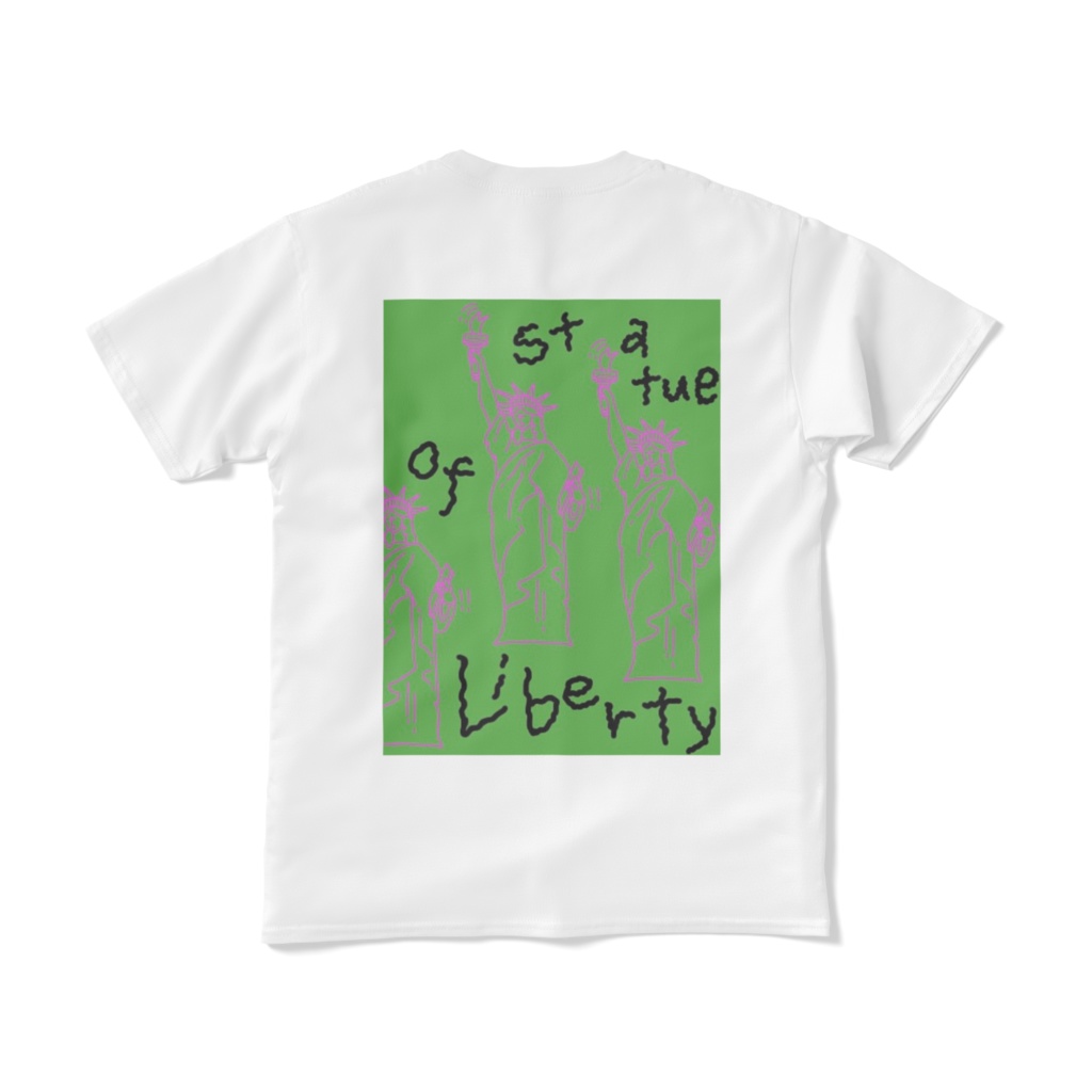 statue of Liberty(バックプリント)