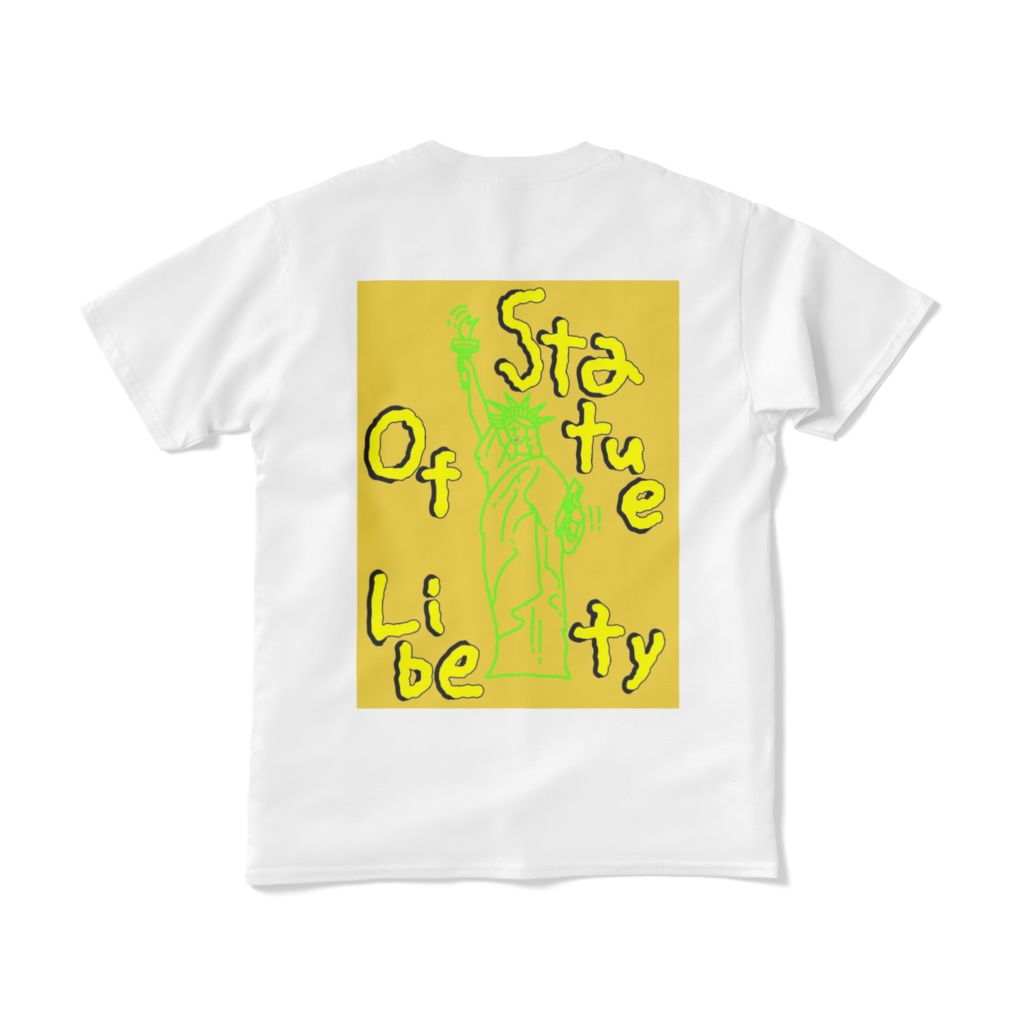 statue of Liberty(バックプリント)