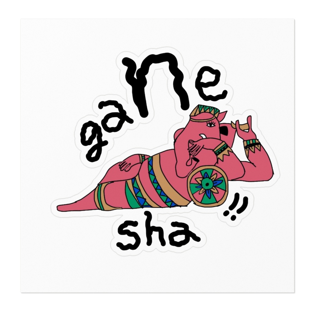 ガネーシャステッカー