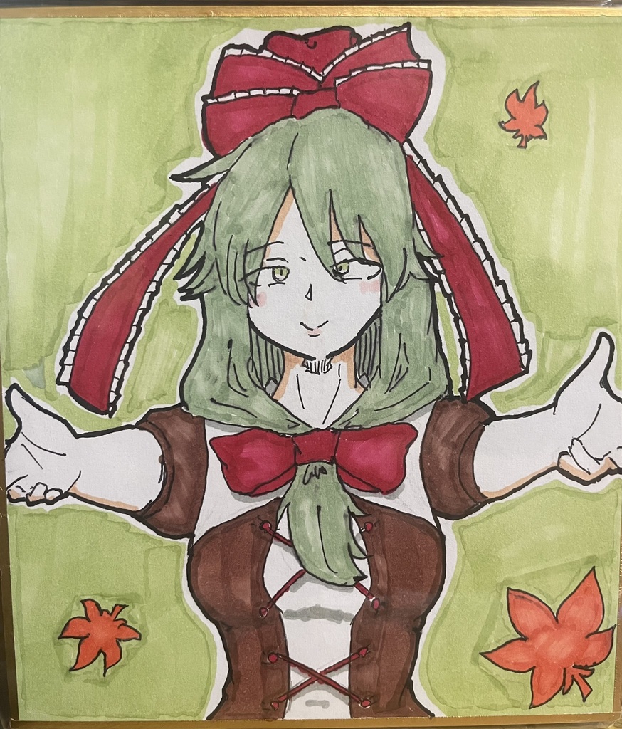 東方　色紙