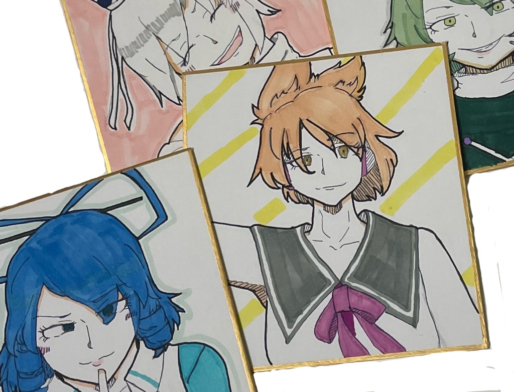 リクエスト色紙