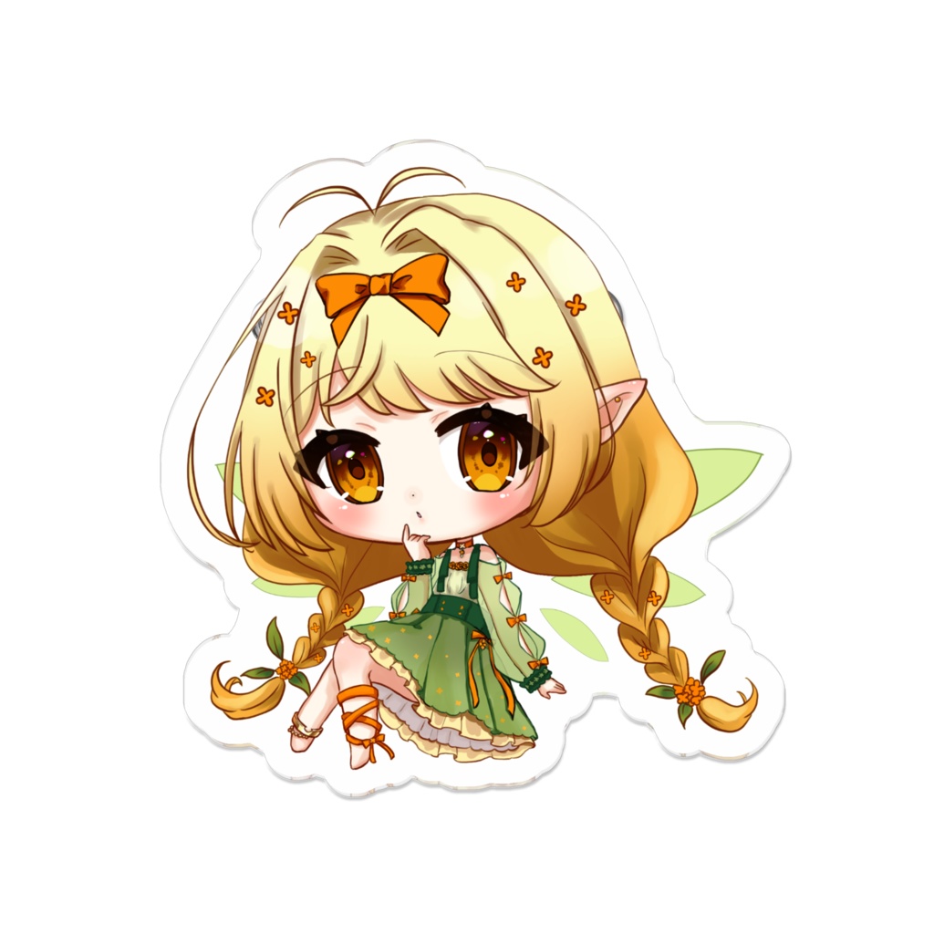 木実野となり-SDアクリルバッジ