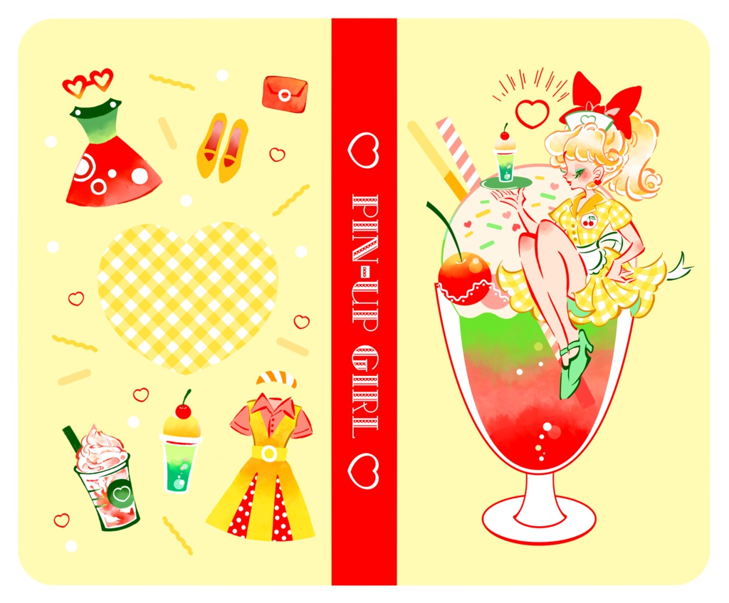 RETRO GIRL💋iPhone7ケース