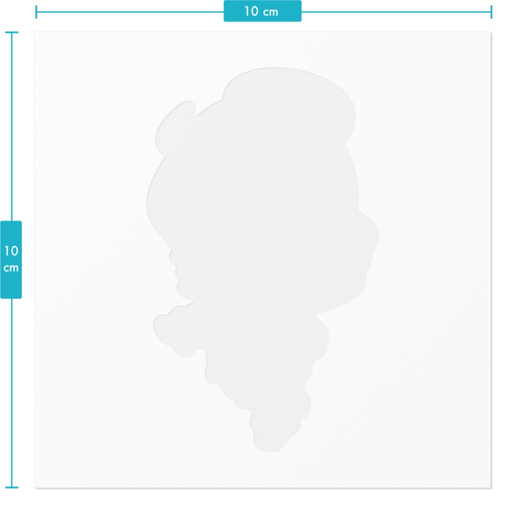 ちいたいカルちゃんステッカー