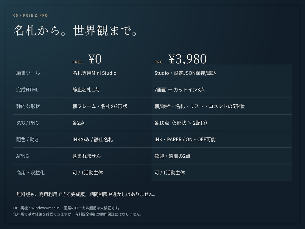 【無料版あり】夜譜室|歌枠・雑談の配信画面&パーツ集|HTML編集 / SVG・PNG・APNG