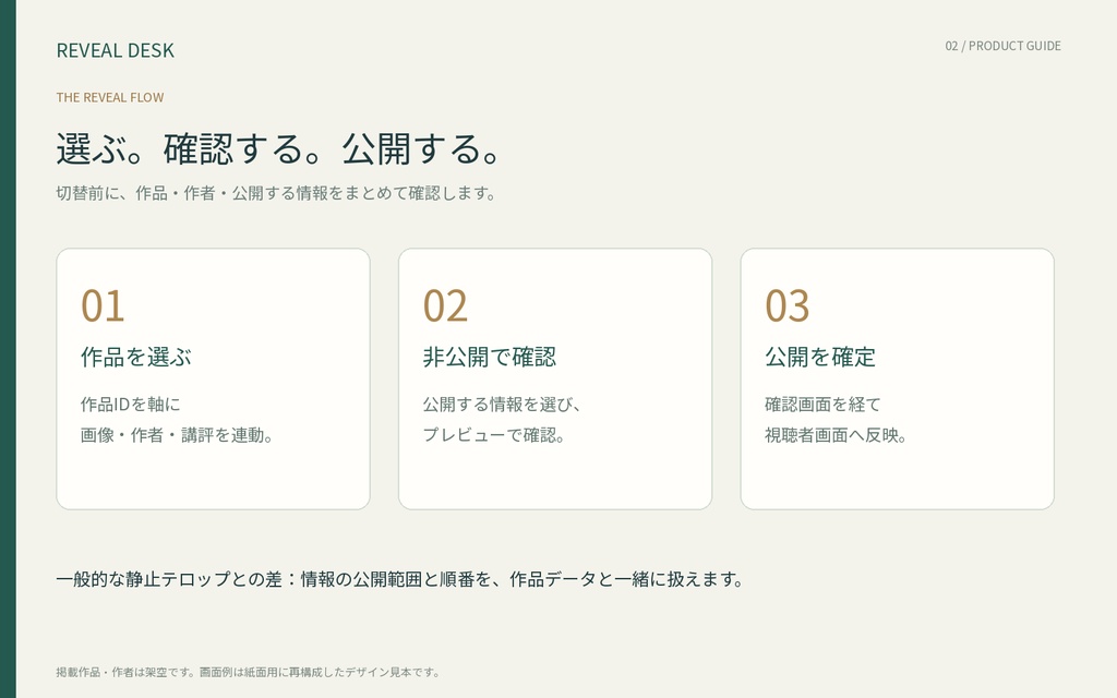 REVEAL DESK|イラスト・動画コンテストの作品紹介&結果発表 配信キット