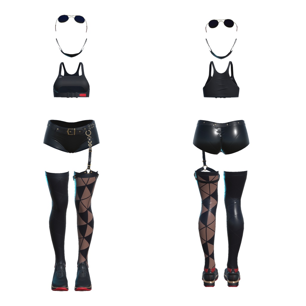 【桔梗用】【Kikyo】【PB】【VRC】 リキの衣装_Riki's Outfit