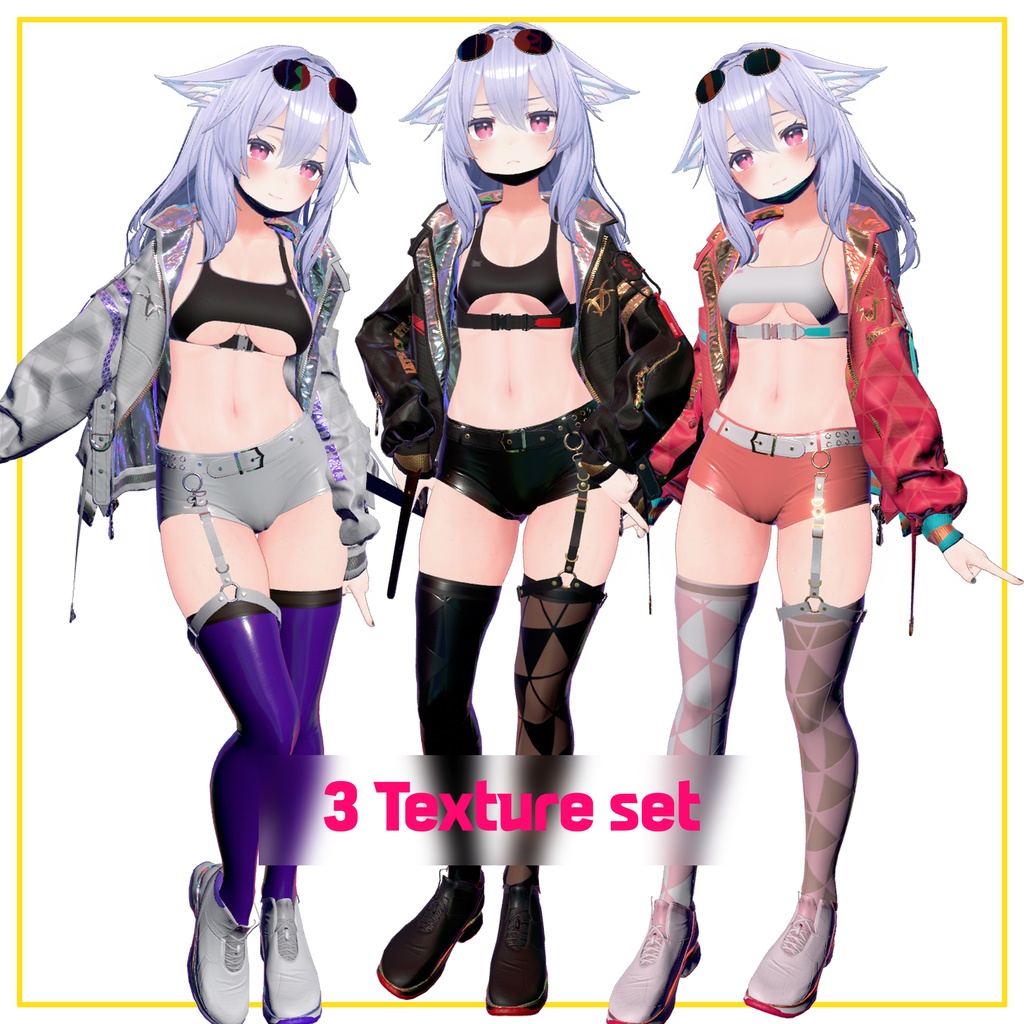 【桔梗用】【Kikyo】【PB】【VRC】 リキの衣装_Riki's Outfit