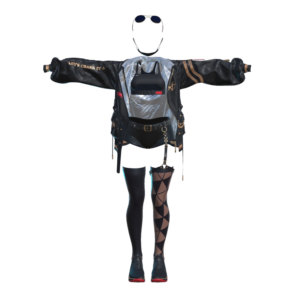 【桔梗用】【Kikyo】【PB】【VRC】 リキの衣装_Riki's Outfit