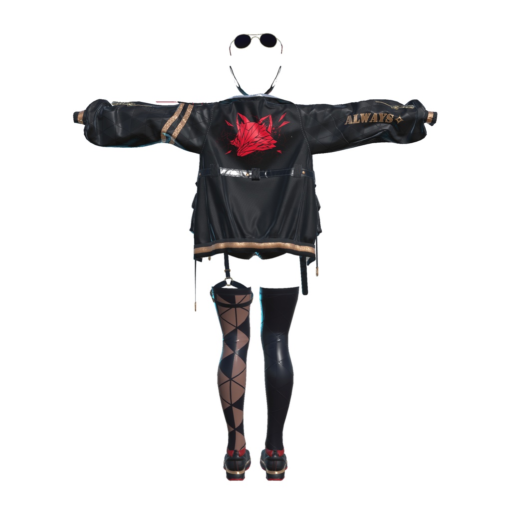 【桔梗用】【Kikyo】【PB】【VRC】 リキの衣装_Riki's Outfit