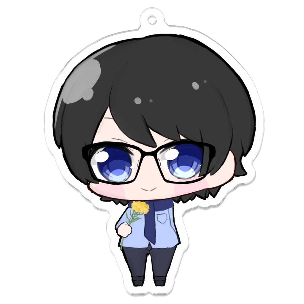 マルコ先生 誕生日花 アクリルキーホルダー Akanezaku Booth