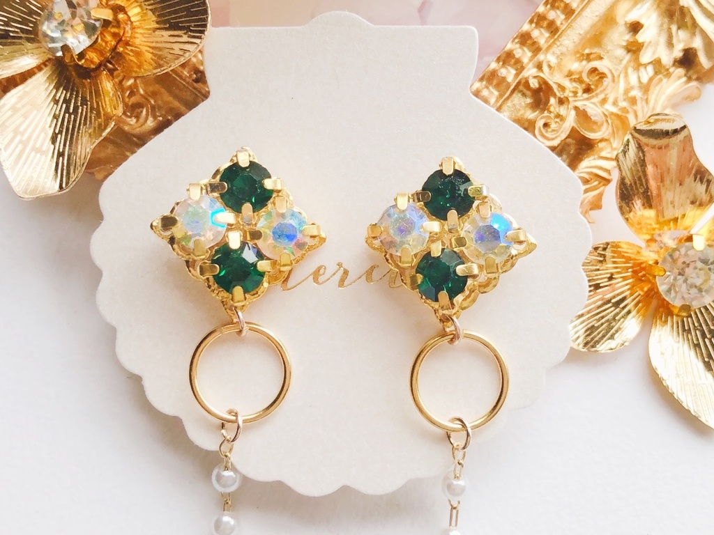 にっかり青江イメージピアス(金具変更可)