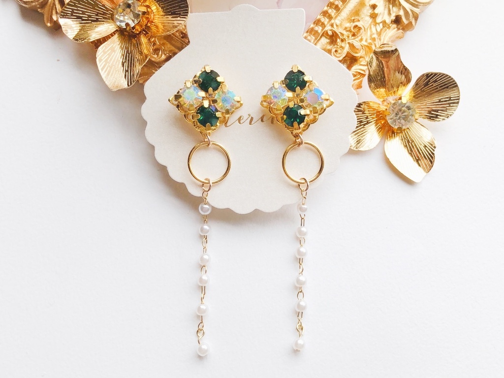 にっかり青江イメージピアス(金具変更可)