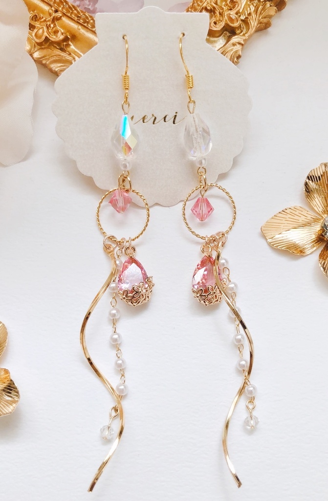 北谷菜切イメージピアス(金具変更可)