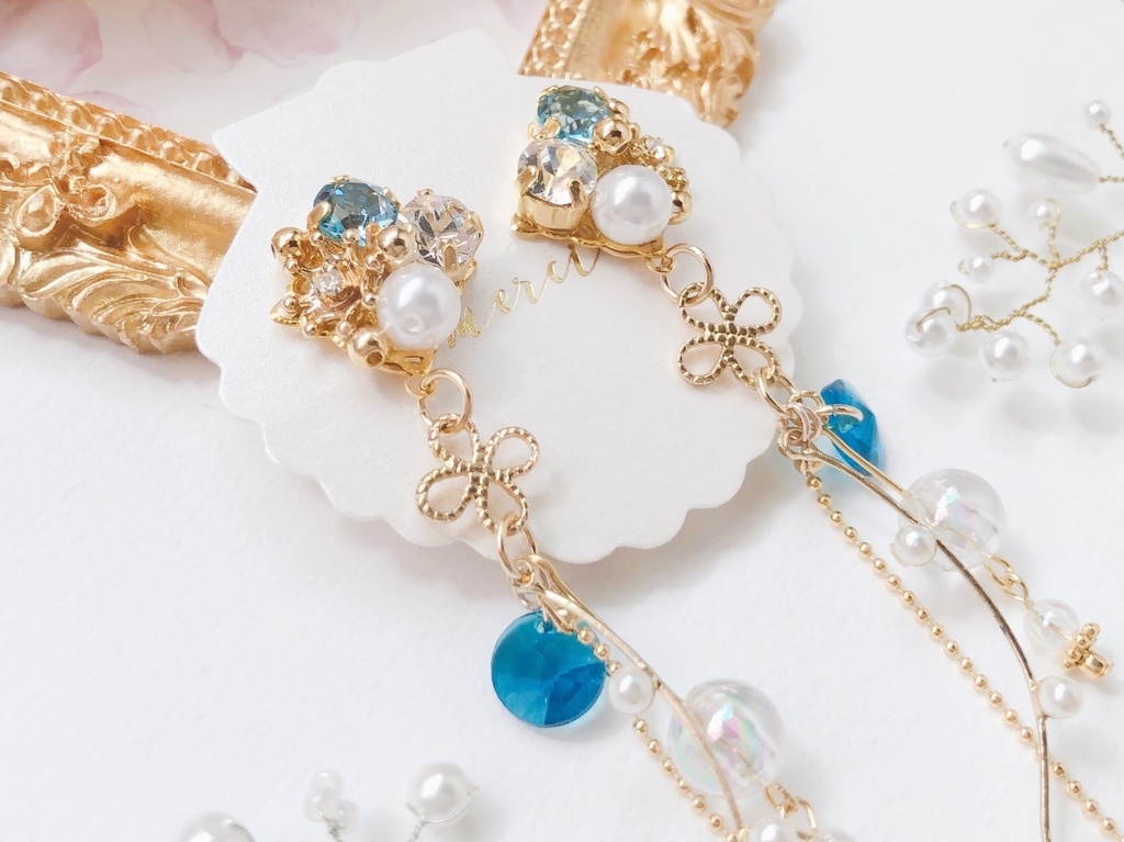 大和守安定イメージピアス(金具変更可)