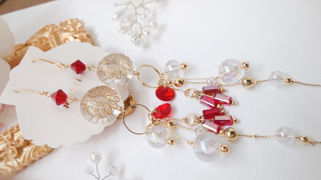 一文字則宗イメージピアス(金具変更可)