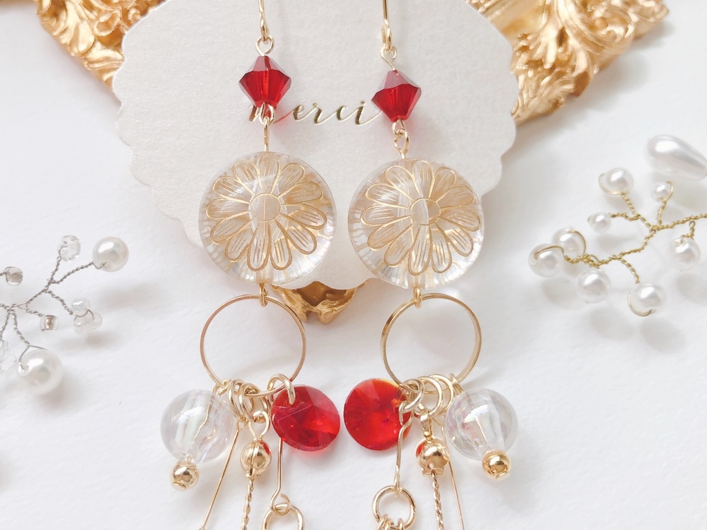 一文字則宗イメージピアス(金具変更可)