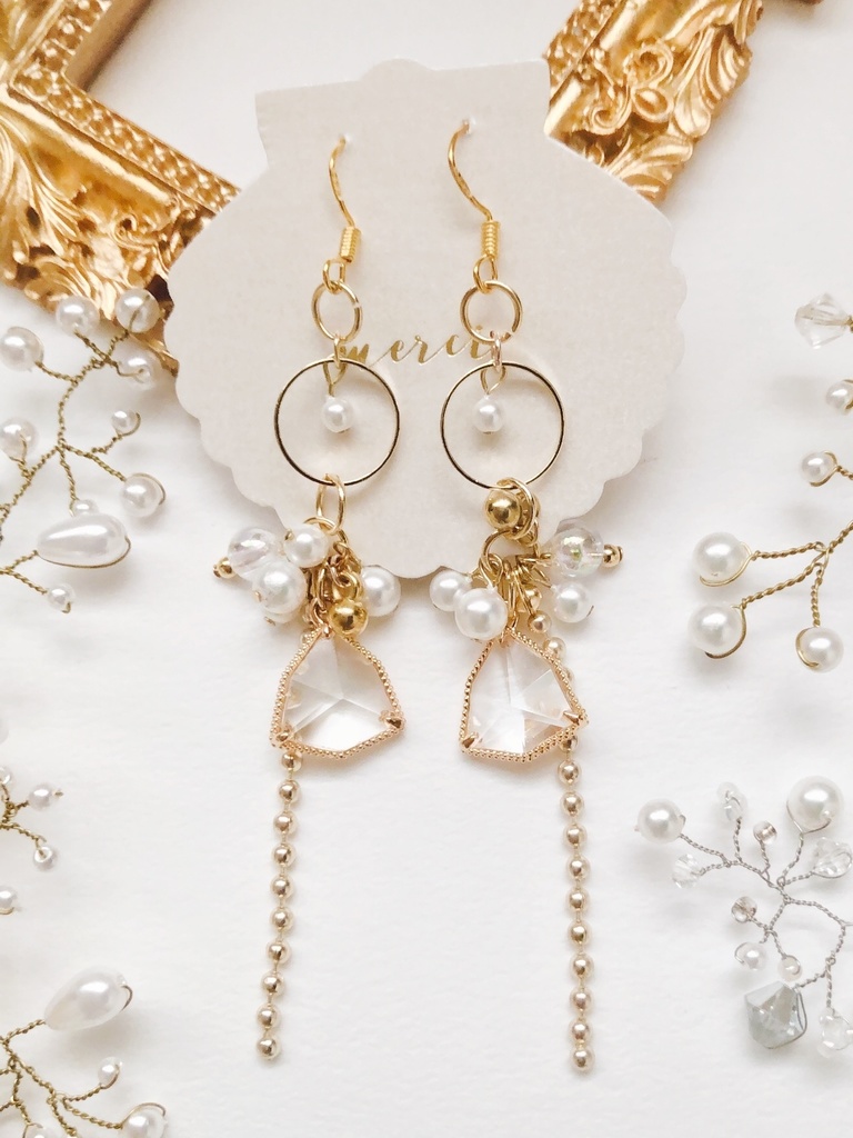 鶴丸国永イメージピアス(金具変更可)