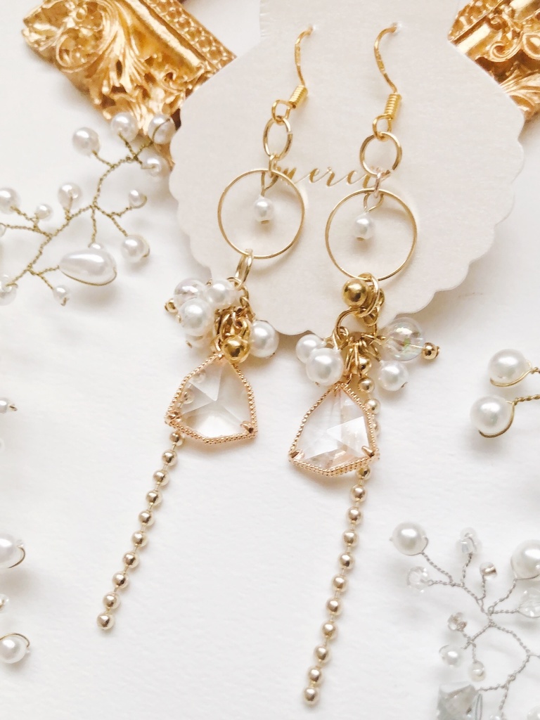 鶴丸国永イメージピアス(金具変更可)