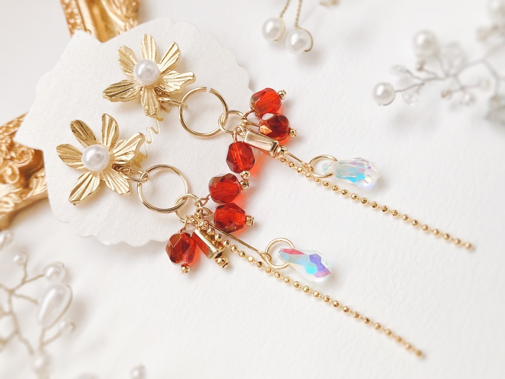 一文字則宗イメージピアス(金具変更可)