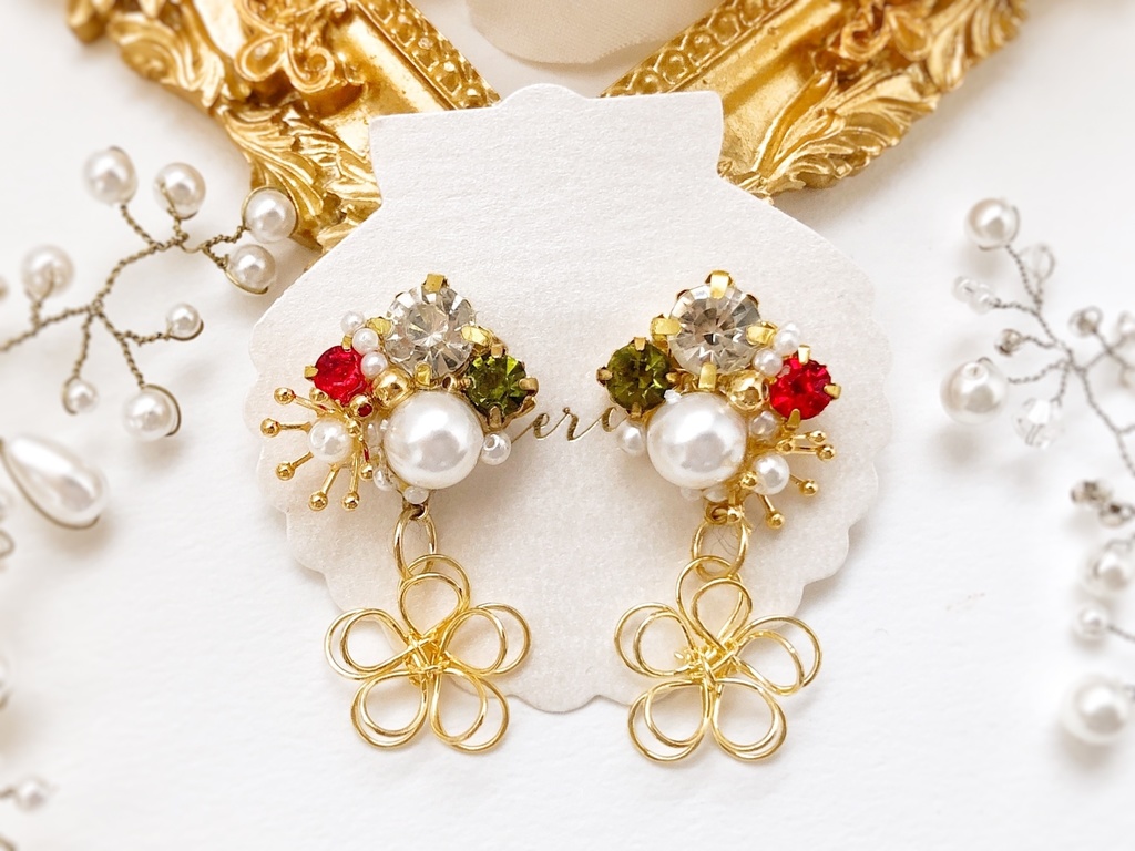 鶯丸イメージピアス(金具変更可)