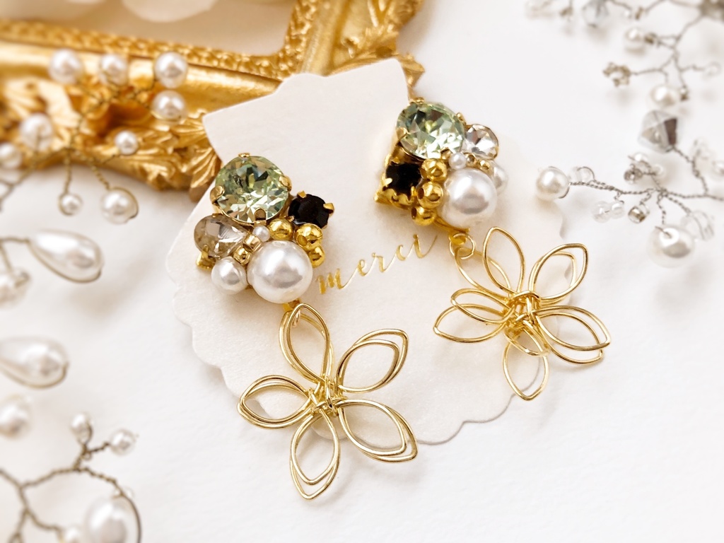 膝丸イメージピアス(金具変更可)