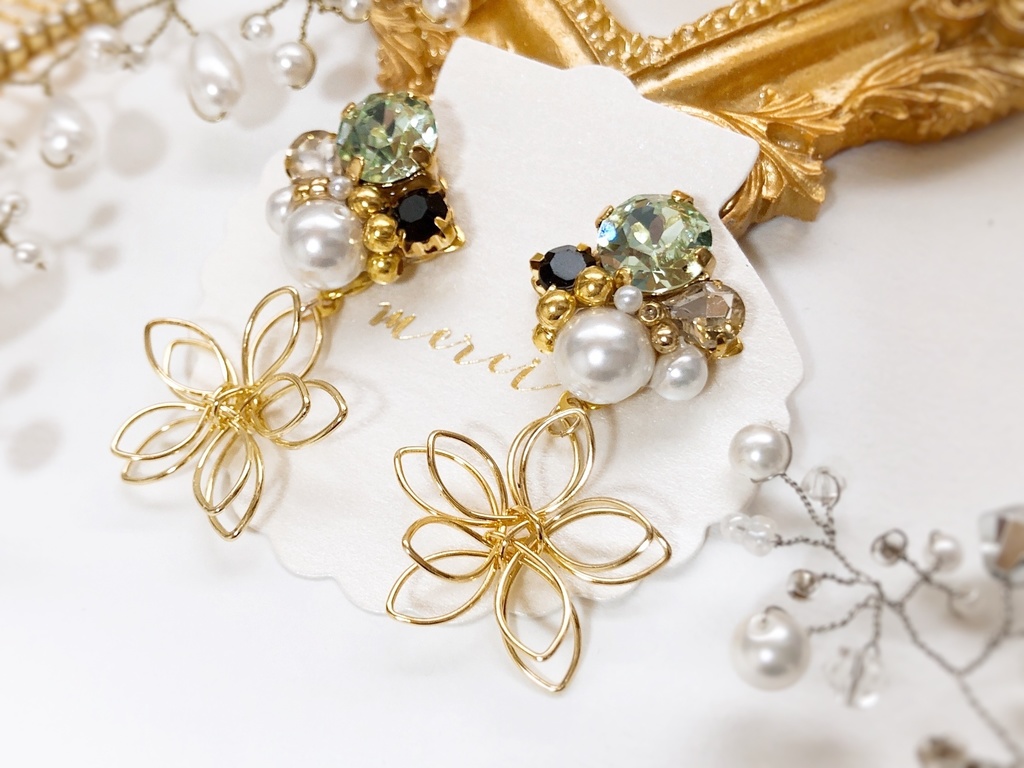 膝丸イメージピアス(金具変更可)