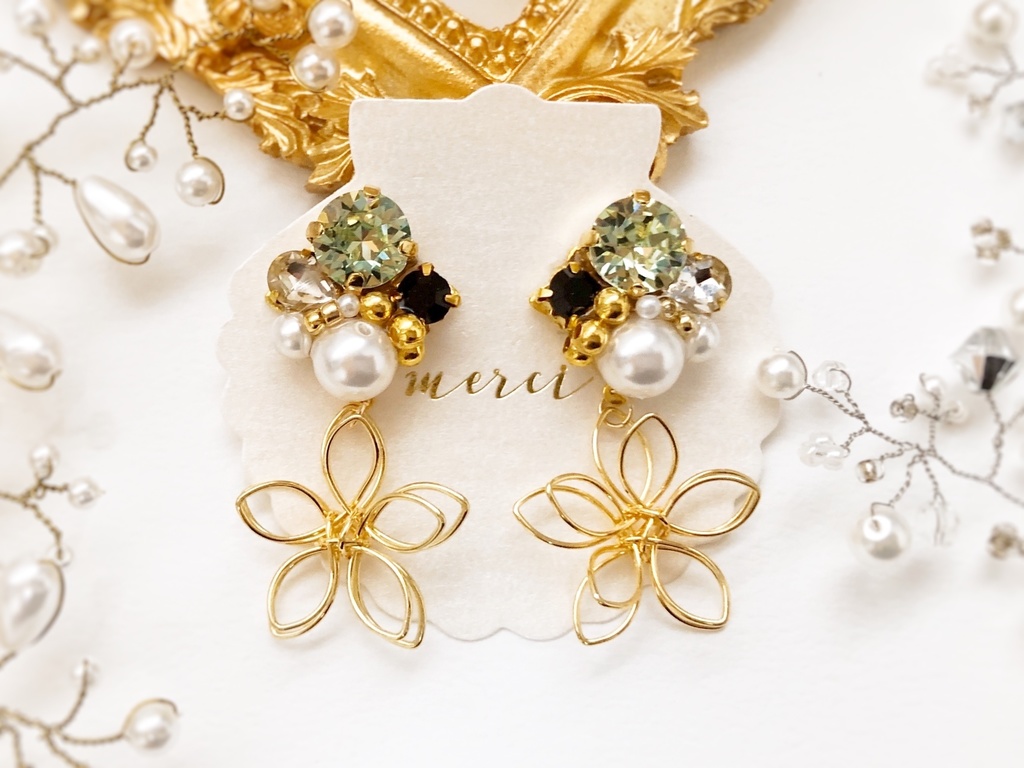 膝丸イメージピアス(金具変更可)