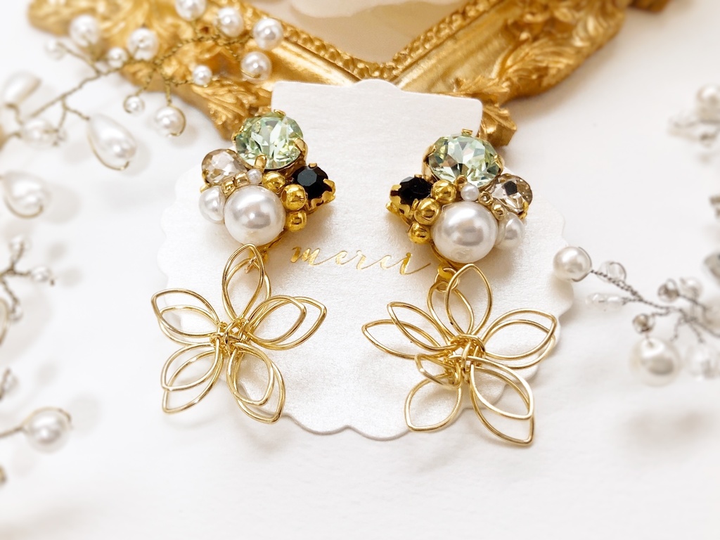 膝丸イメージピアス(金具変更可)