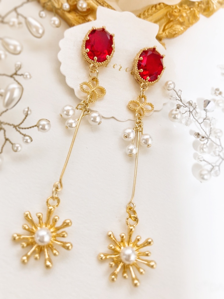 一文字則宗イメージピアス(金具変更可)