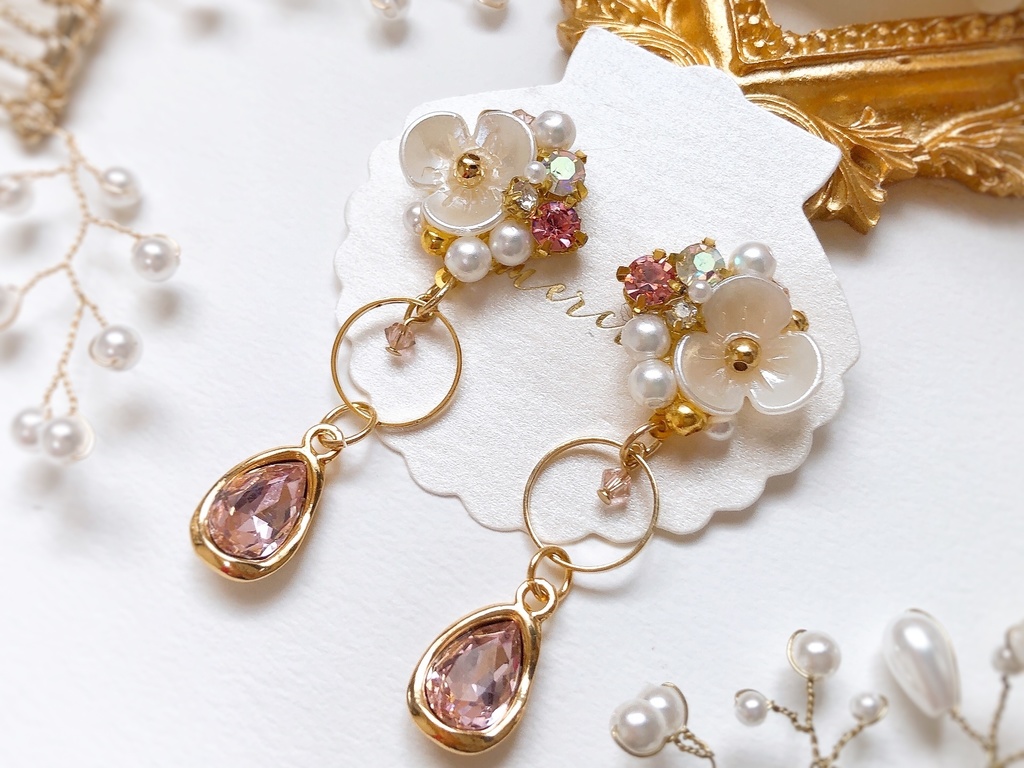 村雲江イメージピアス(金具変更可)