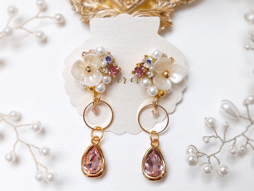 村雲江イメージピアス(金具変更可)