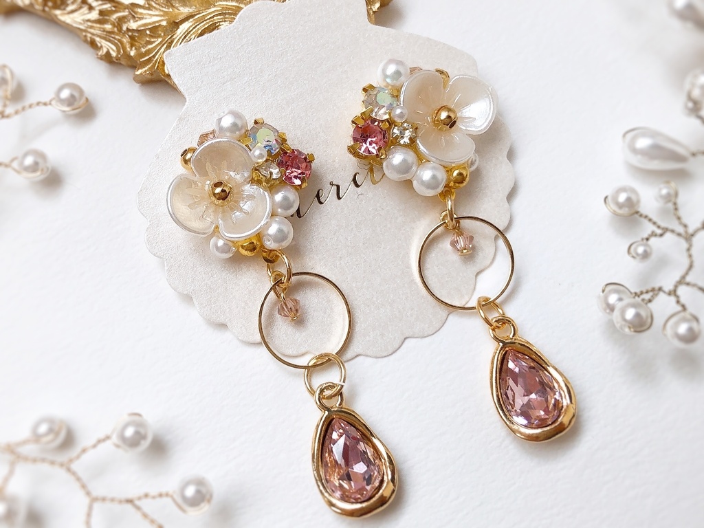 村雲江イメージピアス(金具変更可)