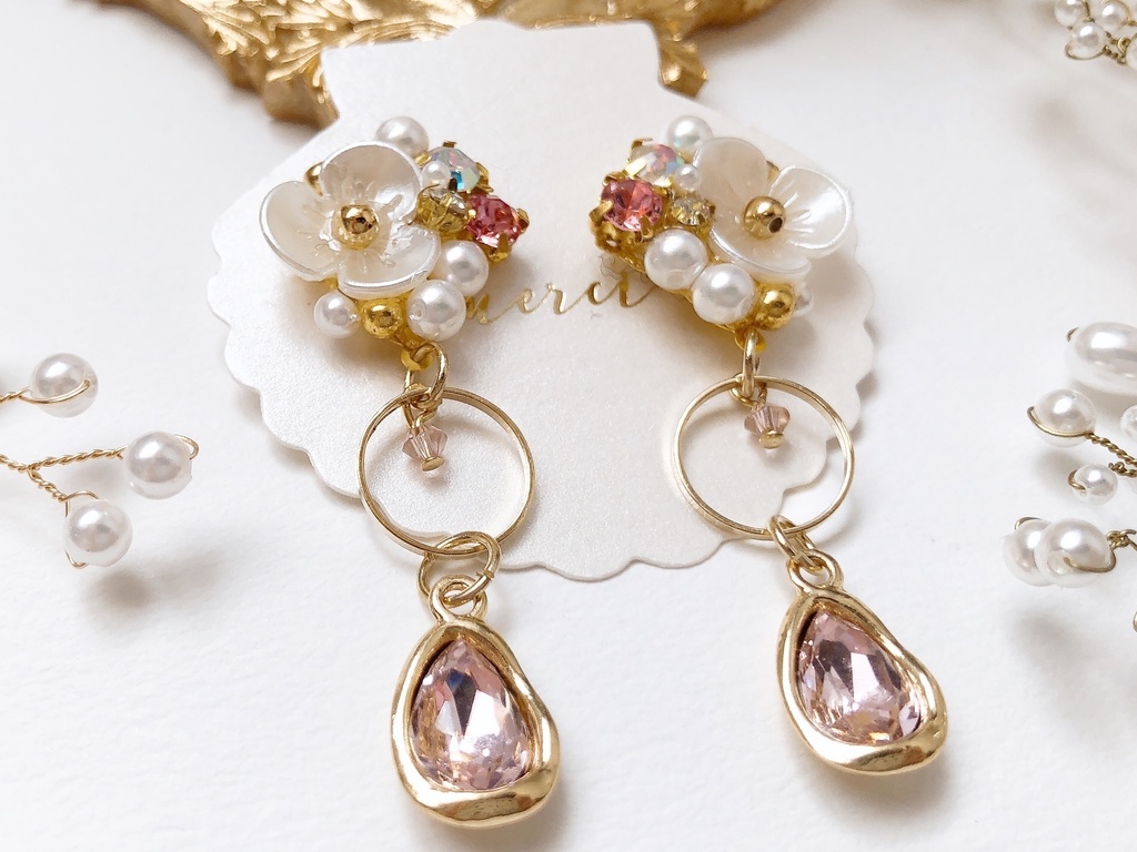 村雲江イメージピアス(金具変更可)