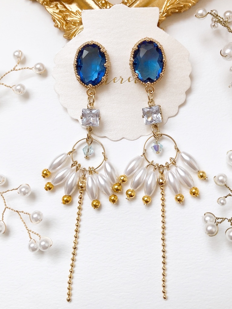 太鼓鐘貞宗イメージピアス（金具変更可）