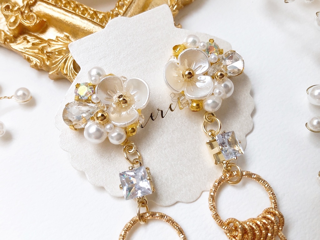 鶴丸国永イメージピアス(金具変更可)