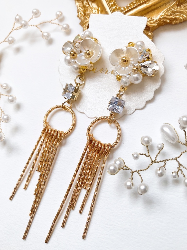 鶴丸国永イメージピアス(金具変更可)