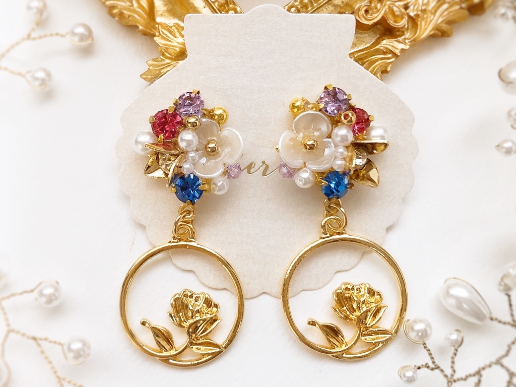 歌仙兼定イメージピアス(金具変更可)