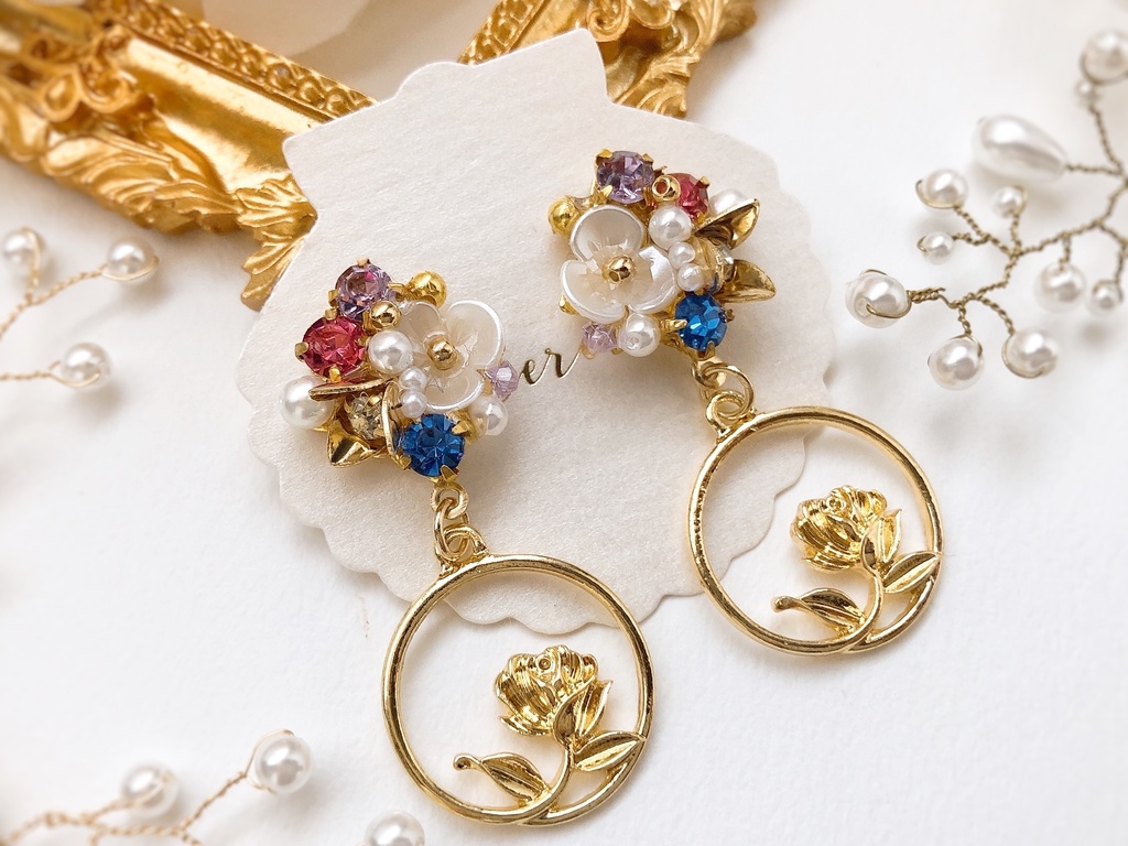 歌仙兼定イメージピアス(金具変更可)