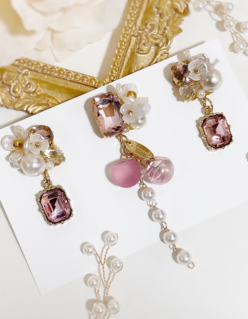 村雲江イメージピアスセット(金具変更可)