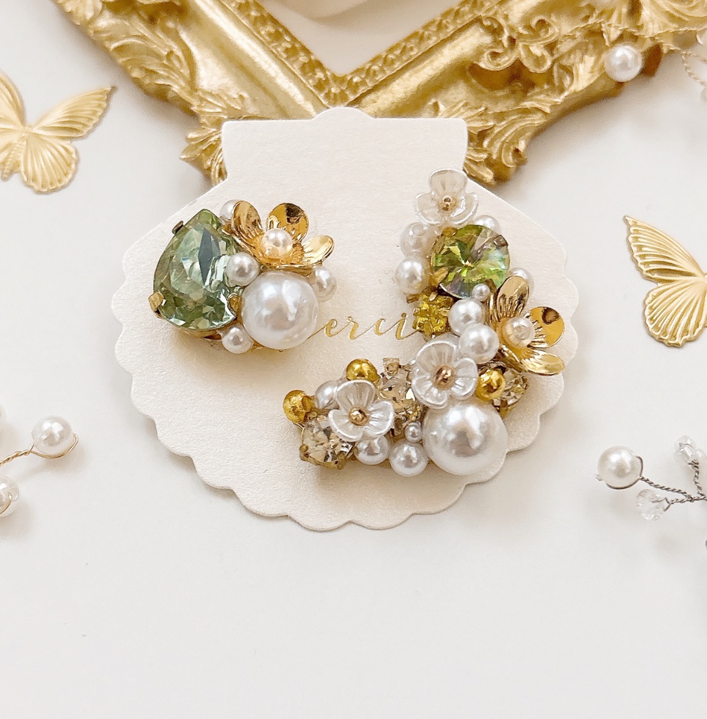 膝丸イメージイヤーカフセット(金具変更可)