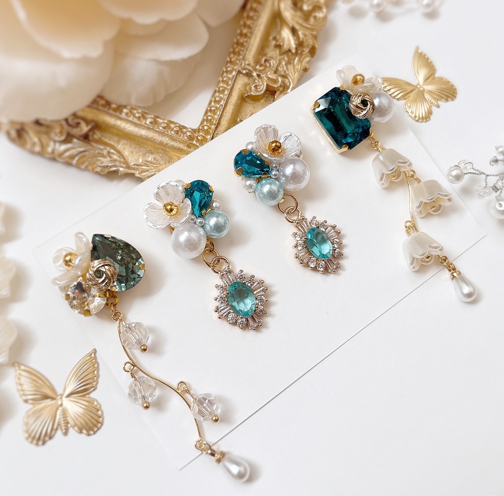 松井江イメージピアスセット(金具変更可)