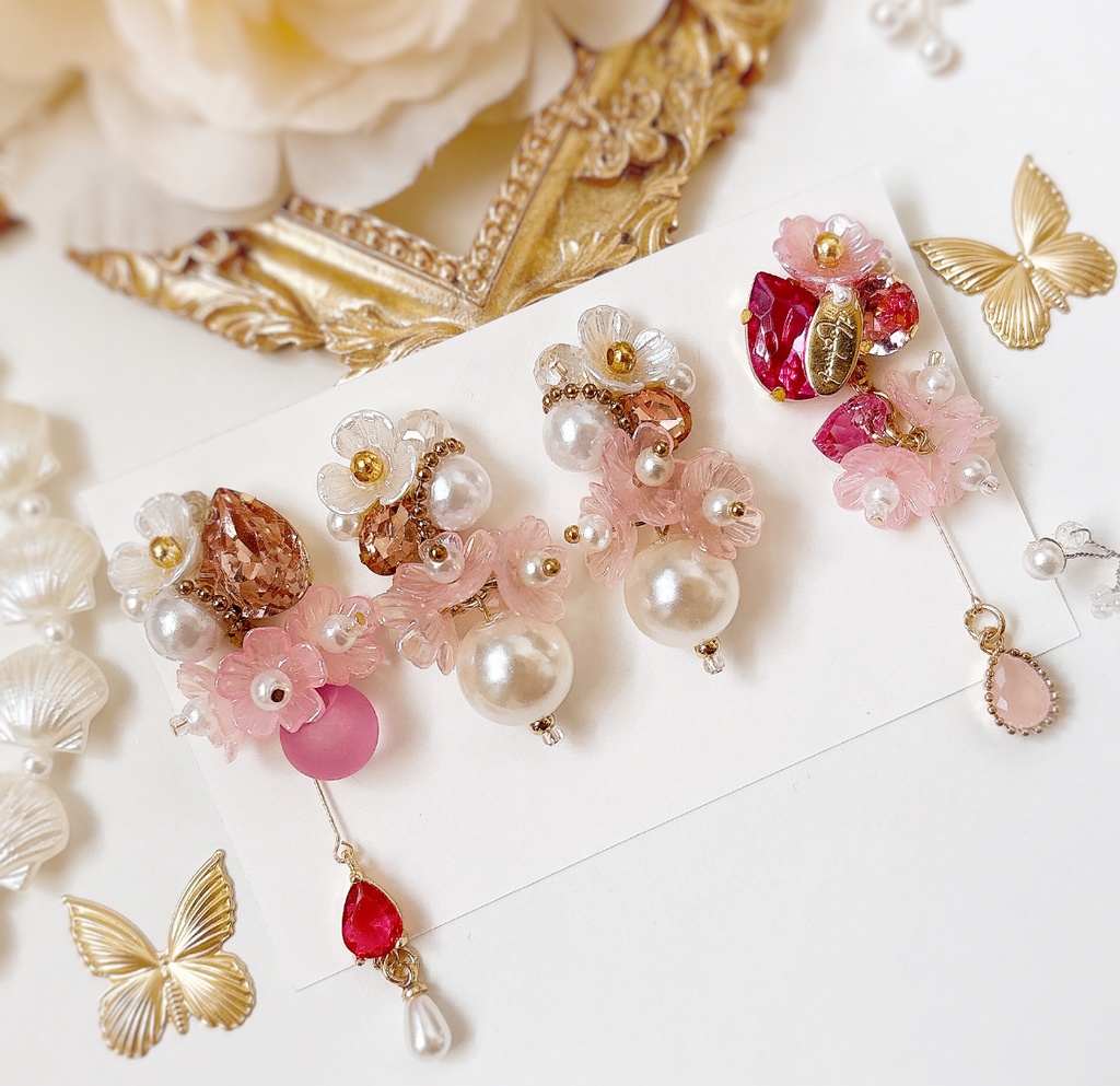 村雲江イメージピアスセット(金具変更可)