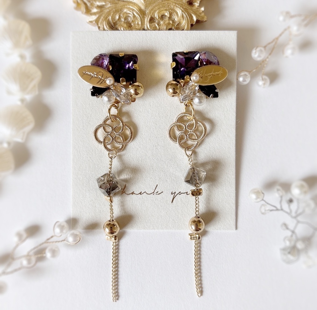 安宅切イメージピアス