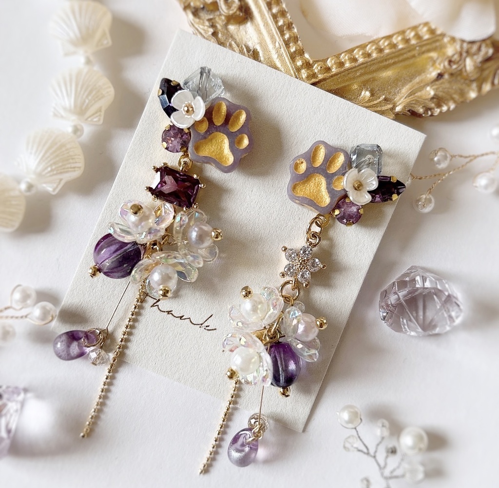 五月雨江イメージピアス