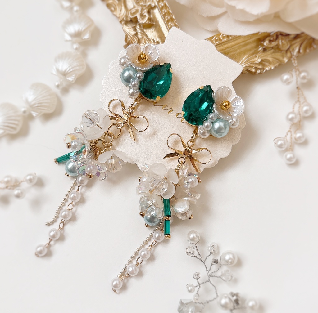 雲生イメージピアス(金具変更可)