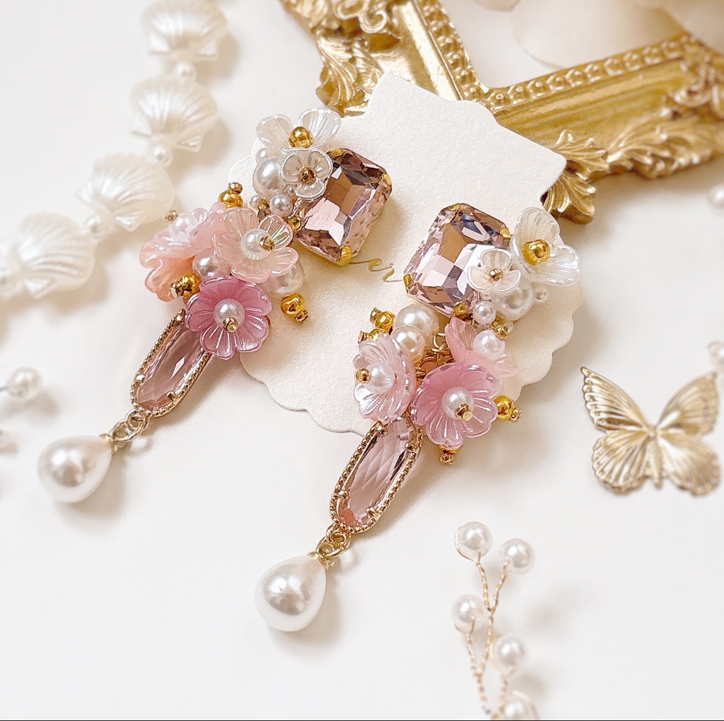 村雲江イメージピアス(金具変更可)